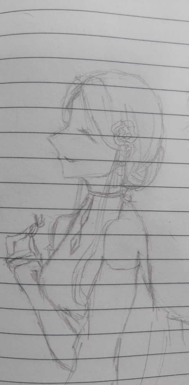 *現代趴 拿到訂婚戒指很高興的梁音（？）自繪  姿勢借鑒：https://twitter.com/mimi_ageha/status/1210058089119895552?s=19